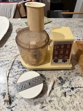 Vintage Hamilton Beach Dual-Speed Food Processor